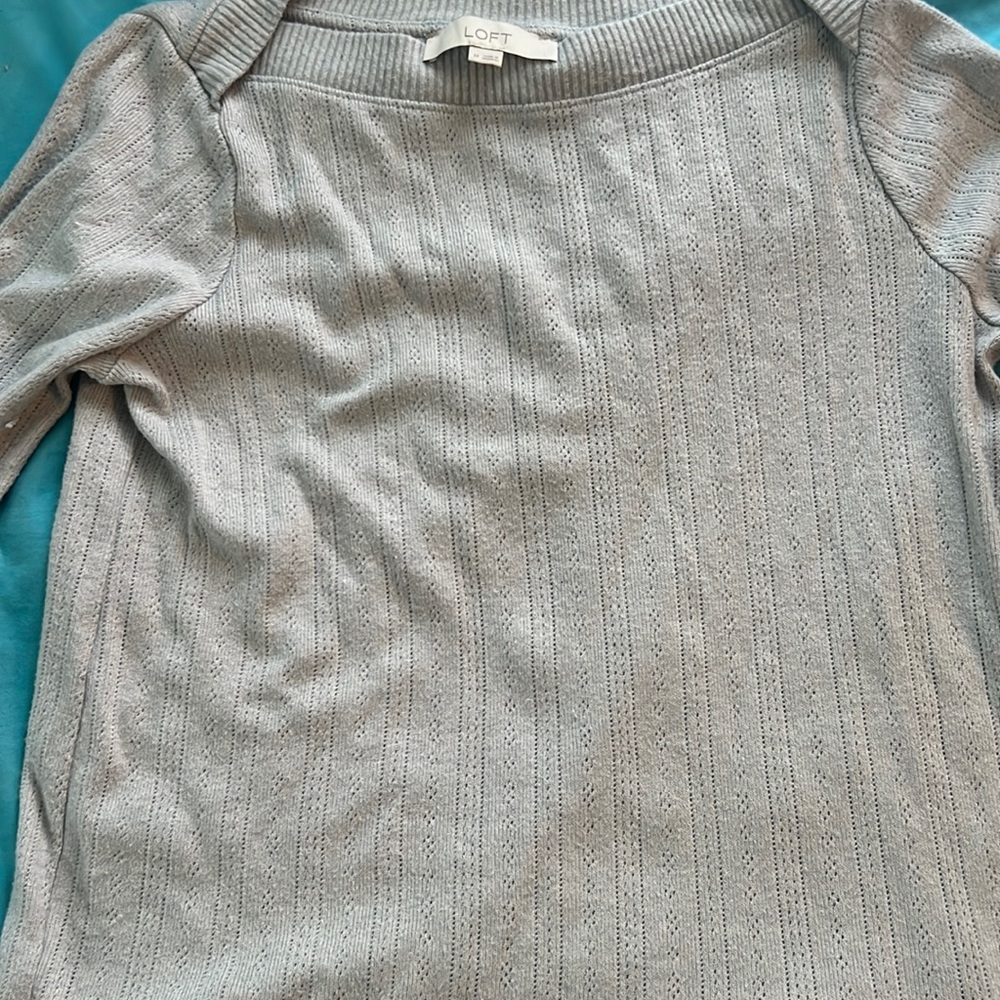 Gray Sweater from the Loft
